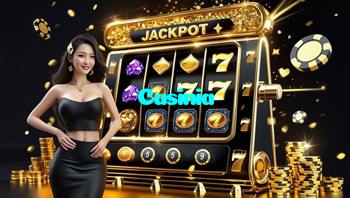 Casinia casino presented on mobile device in Pakistan with slots and live games